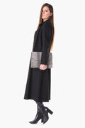 Perfect long stretched Jersey coat